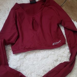 Echt fitness crop top